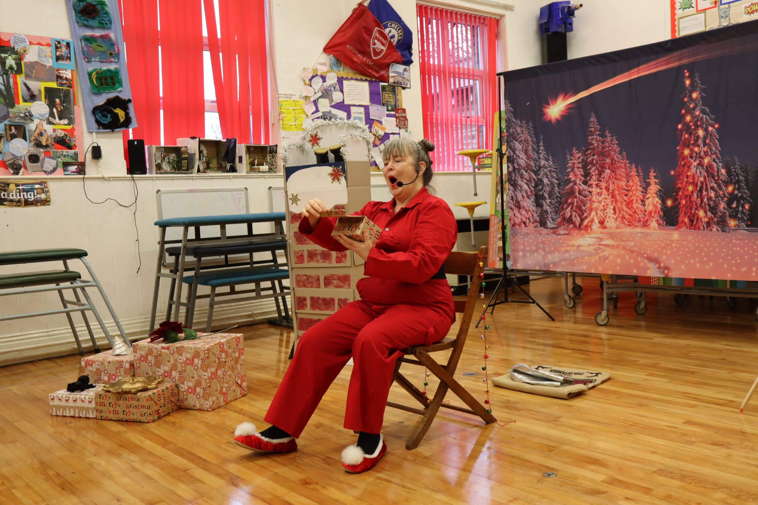 Mrs Santa Takes the Reins