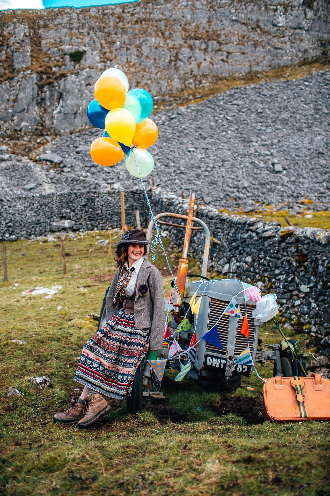 Poppy Avison Fell in Settle scenery