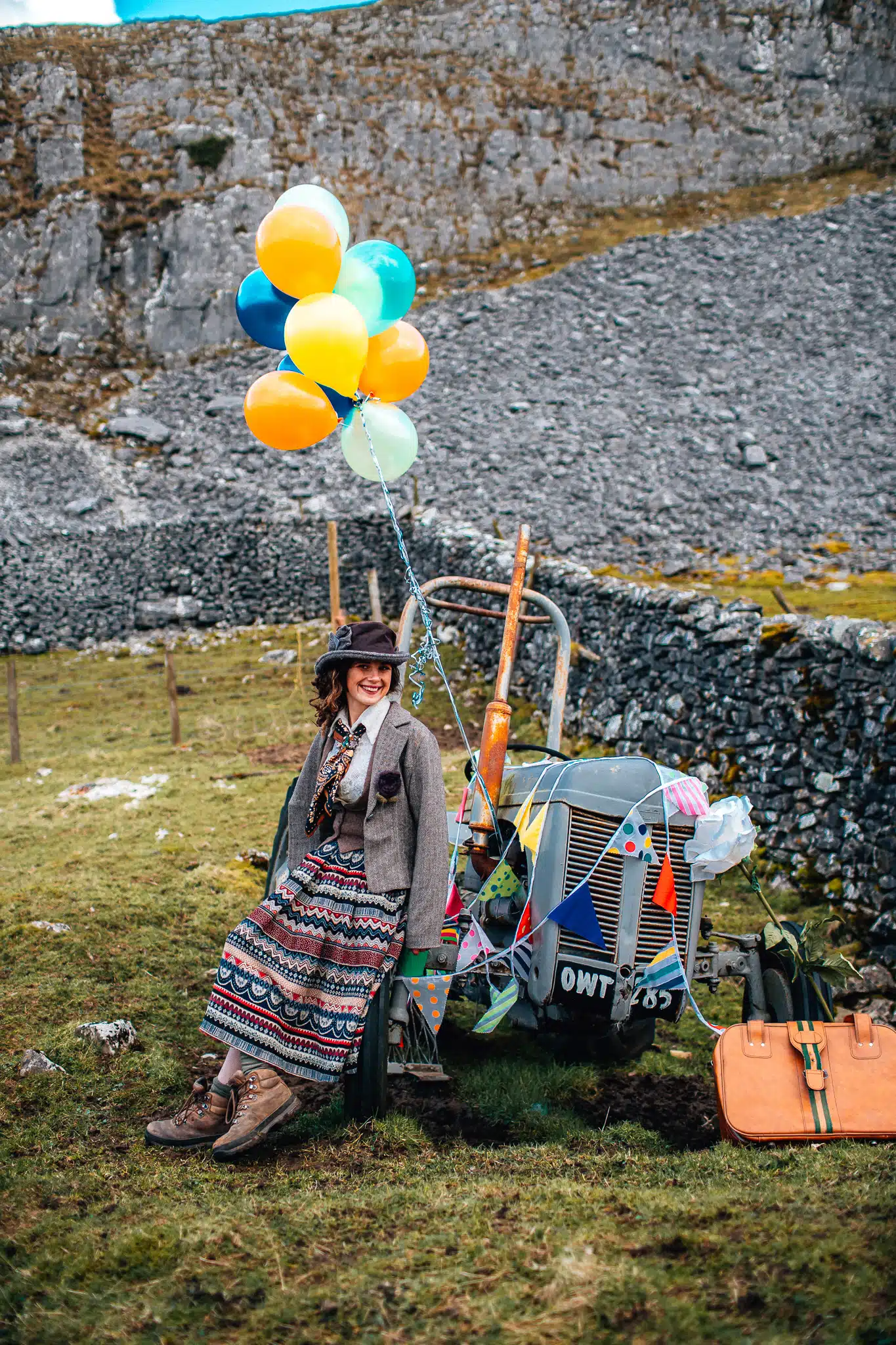 Poppy Avison Fell in Settle scenery