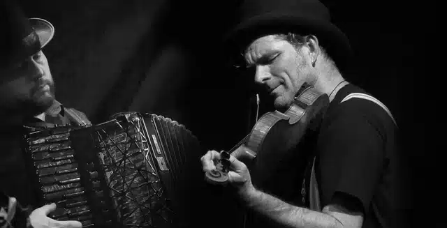 Image of musicians from The Cider House Rebellion