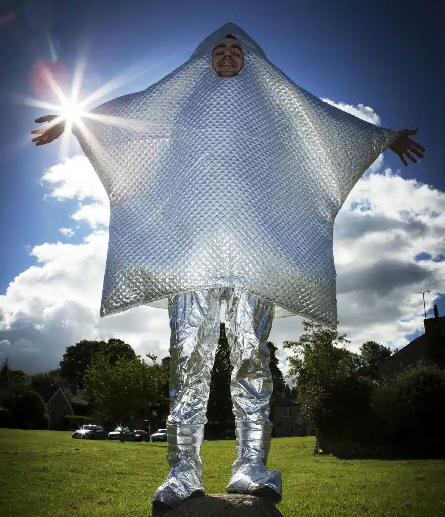 Charles dressed as a Star